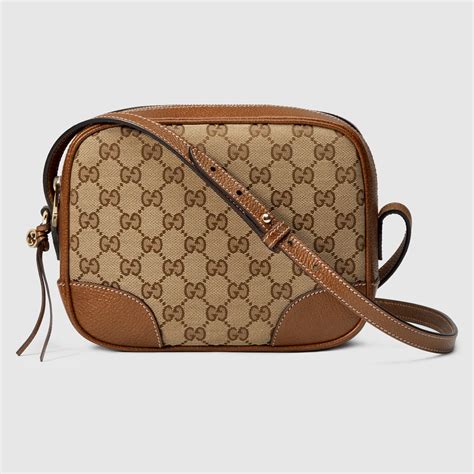 borsa gucci di tela con cercchi d'oro|borsa tracolla gucci donna.